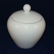 Hutschenreuther Eve weiss Zuckerdose mit Deckel neuwertig