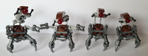 Lego star wars droideka - lego, 4x