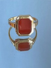 Herren siegelring 585 14 - -, /