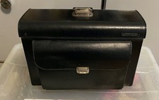  Omnica Fototasche/Koffer Vintage, Made in Germany Leder 33x14x21 cm