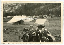 D4636 Foto 50er Jahre Motorrad