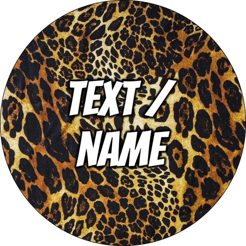 Leopard tortenbild party deko - leopard,