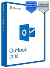 Microsoft Outlook 2016 Vollversion mit Supportanspruch