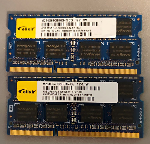 Elixir ddr3 sdram - ddr3, 8gb