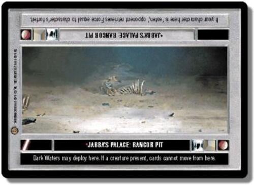 Jabba palace rancor pit - palace:,