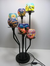 Lampe Leuchtglas Standleuchter