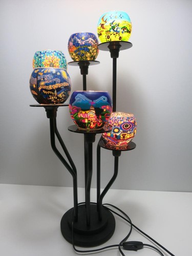 Lampe leuchtglas standleuchter - lampe,