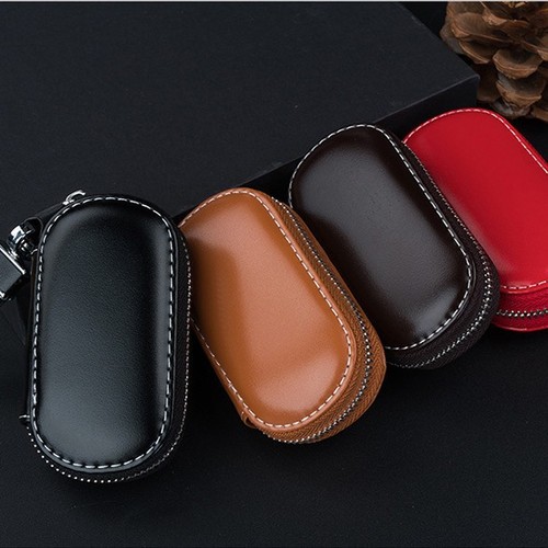 Echt leder autoschlüssel - , etui