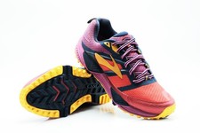 Brooks Damen Laufschuhe Cascadia 12 poppy red peacoat rouge 17 Gr. 40