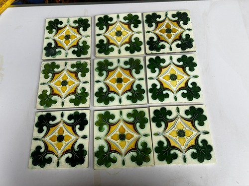 Antike jugendstil fliesen - 9,