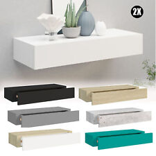 Wandschrank Wandregal mit Schubladen Wandschublade Schweberegal Hängeschrank MDF