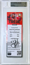 Erling Haaland Signed Ticket