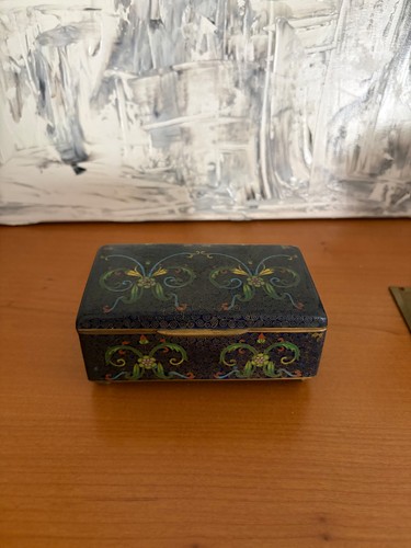 Chinese cloisonné floral - chinese,