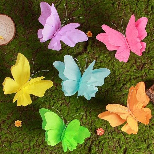 Bunter papier schmetterling - papier,