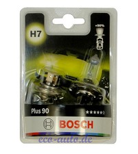 2x BOSCH Gigalight Plus 90 H7