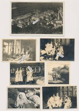 Foto-Konvolut Chemnitz Stadtkrankenhaus Lazarett, Soldaten DRK Schwester (744n)