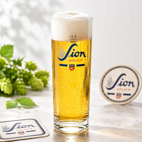 Sion kölsch bierglas stange - sion,