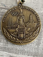 Medaille olympia antwerpen - medaille,