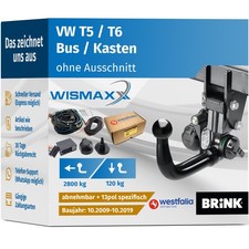 AHK für VW T5 / T6 12-19