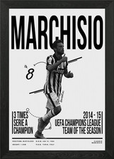 Claudio Marchisio 8 gerahmte