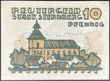 10 Pfennig  Sternberg