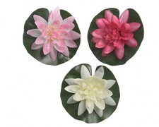 Künstliche seerose 13cm - 1,