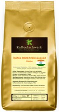 Indien Monsooned Malabar Monsunkaffee ♥  Frische Kaffeefachwerk-Röstung