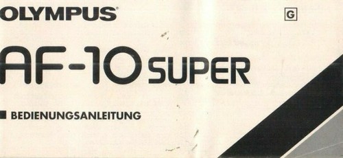 Olympus super - -, af-10