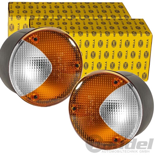 Hella blinker schwarz vorne - blinker,