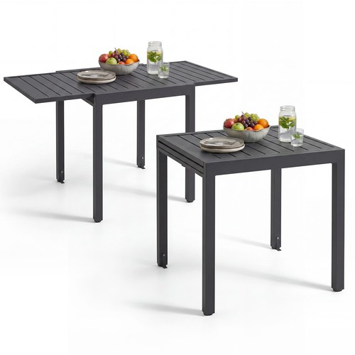 Aluminium gartentisch - aluminium,
