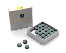 5x Billard Queue Leder Cue Tip Pomeranze Klebeleder MEILIN B Snooker 9-10mm