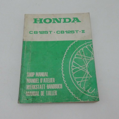 Original honda cb125 ii - original,