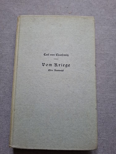 Vom kriege general carl von - carl,
