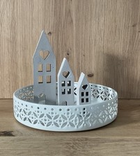 Deko Tablett Schale Metall