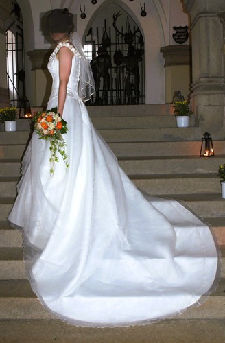 Brautkleid agnes zweiteilig - brautkleid,