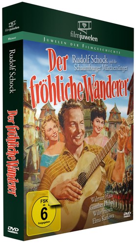 Der fröhliche wanderer mit - fröhliche,