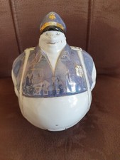 Russische Porzellanfigur "Lustiger Polizist GAI" Spardose Russland Sisert