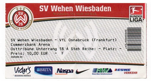 Ticket sv wehen - 2.,