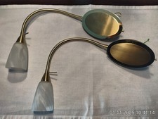 2 Wandlampen Messing mit