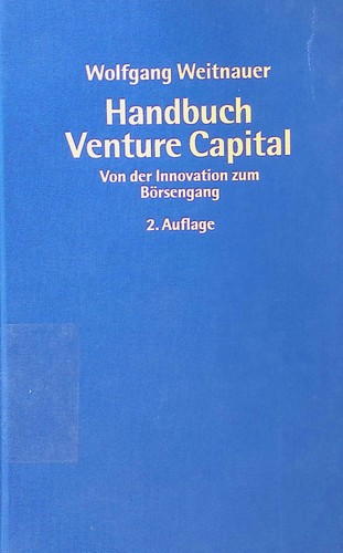 Handbuch venture capital von - handbuch,