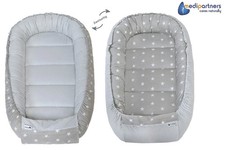 5 teilig Babynestchen Set Babynest 100x60x15 herausnehmbarer Einsatz Bett Kus...