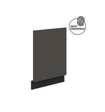 Frontblende für integrierten Geschirrspüler 45 cm ARIA Graphite + Schwarz matt
