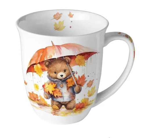 Porzellan tasse teddybär mit - porzellan,