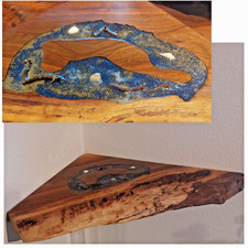 Nussbaum Epoxidharz Eck