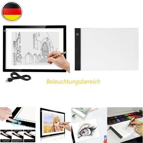 Led einstellbar lichttisch - a4,