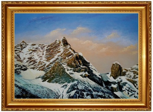 ölbild breithorn - Ölbild,