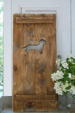 Landhaus Fensterladen Hund