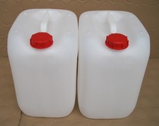 2 x 20 L Kanister natur Camping Plastekanister Kunststoffkanister Behälter