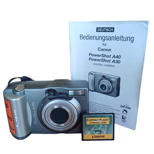 Canon powershot a40 - canon,