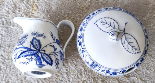 Zwiebelmuster ingres weiss - ingres,